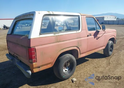 1983 Ford Bronco U100 из США, поврежденный, VIN 1FMDU15Y1DLA73484